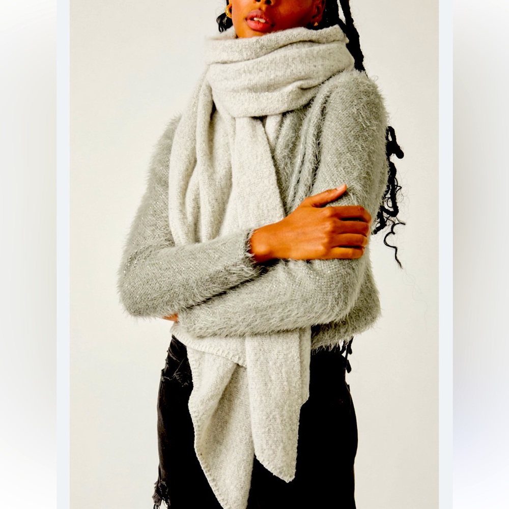 FREE PEOPLE RANGELEY RECYCLED SCARF